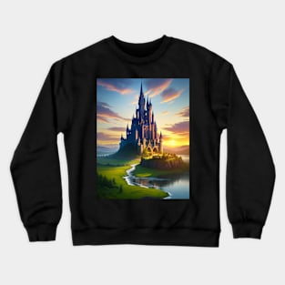 Fantasy Castle Crewneck Sweatshirt